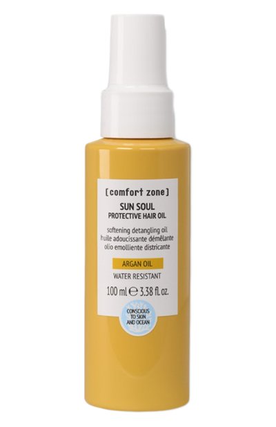 Женского водостойкое защитное масло для волос sun soul (100ml) COMFORT ZONE, арт. 12446