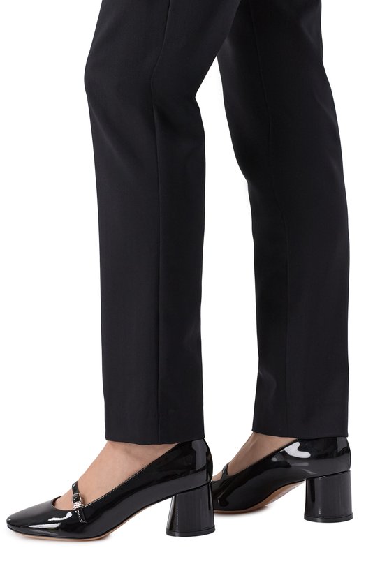 Лакированные туфли Nuova Mun Maryjane Casadei 1F052B0501/TIFFA Чёрный  1F052B0501/TIFFA Фото 2