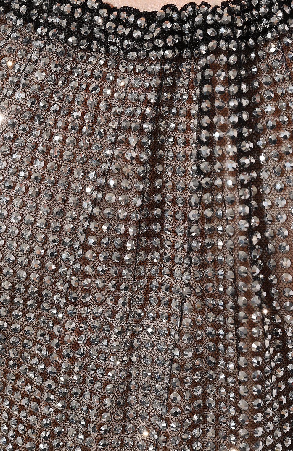 Топ с отделкой стразами PRADA, арт. P945IR-1Z4U-F0118-221, фото 5