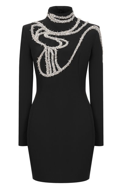 Женское платье с отделкой стразами и бисером ZUHAIR MURAD, арт. FDR25002/CRCA019