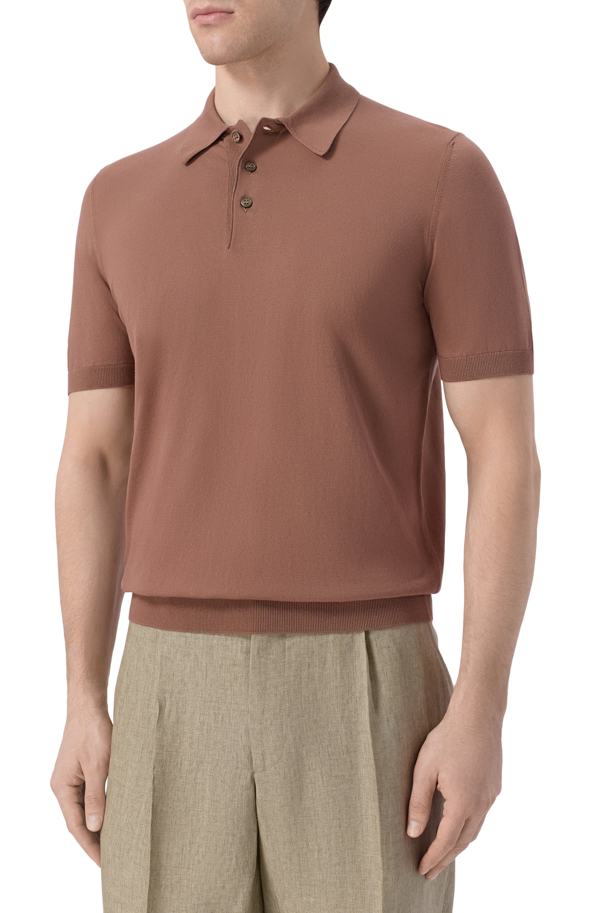 Хлопковое поло GRAN SASSO, арт. 43156/20731, фото 3