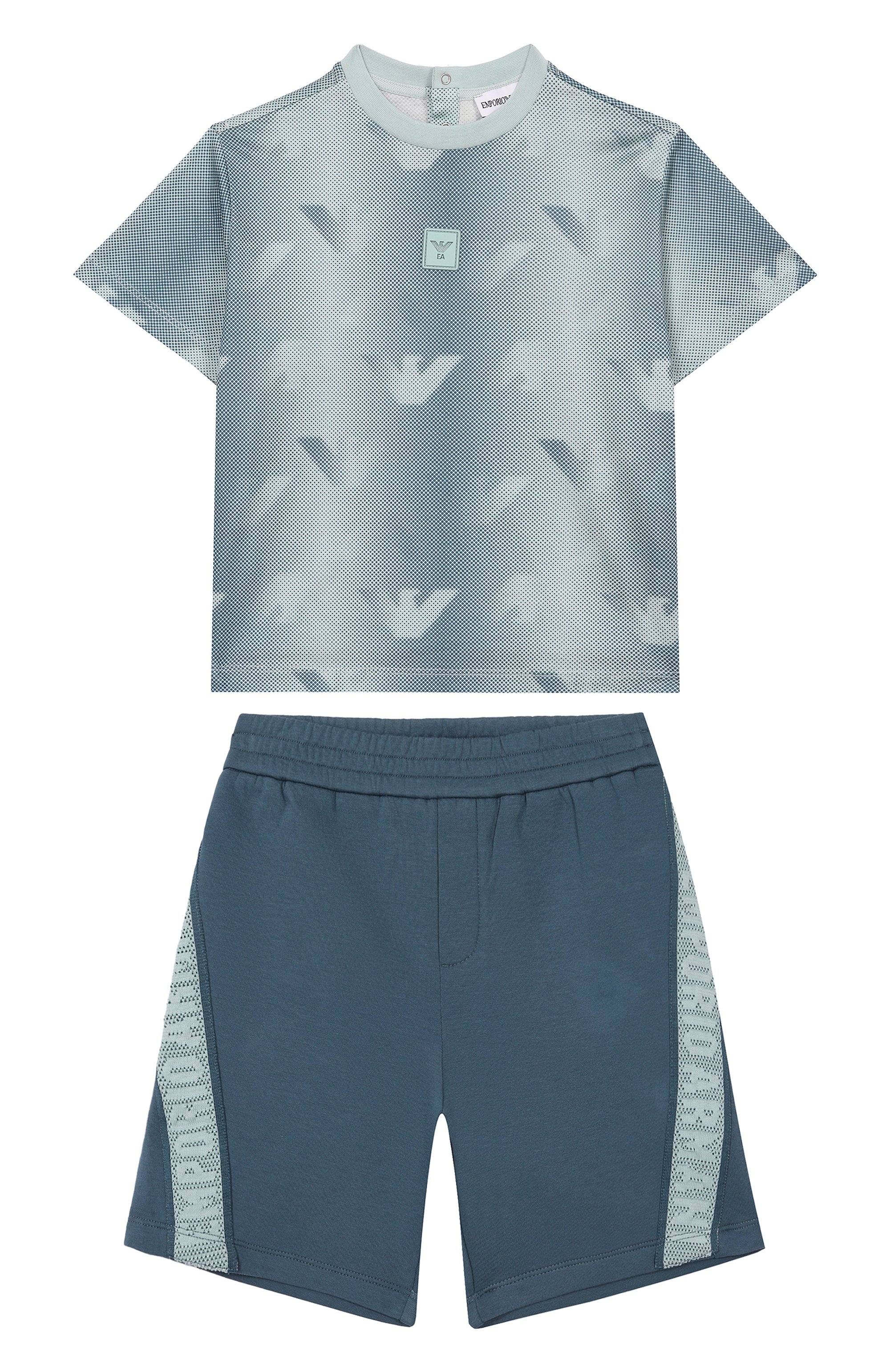 Комплект из футболки и шорт EMPORIO ARMANI, арт. EB001114/AF24286, фото 1