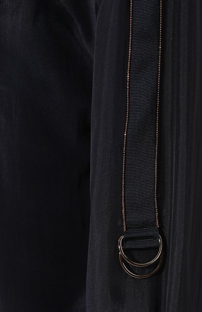 Шелковая рубашка BRUNELLO CUCINELLI синего цвета по цене 165500 руб., арт. MP929NU206, фото 5 Шелковая рубашка BRUNELLO CUCINELLI, арт. MP929NU206, фото 5