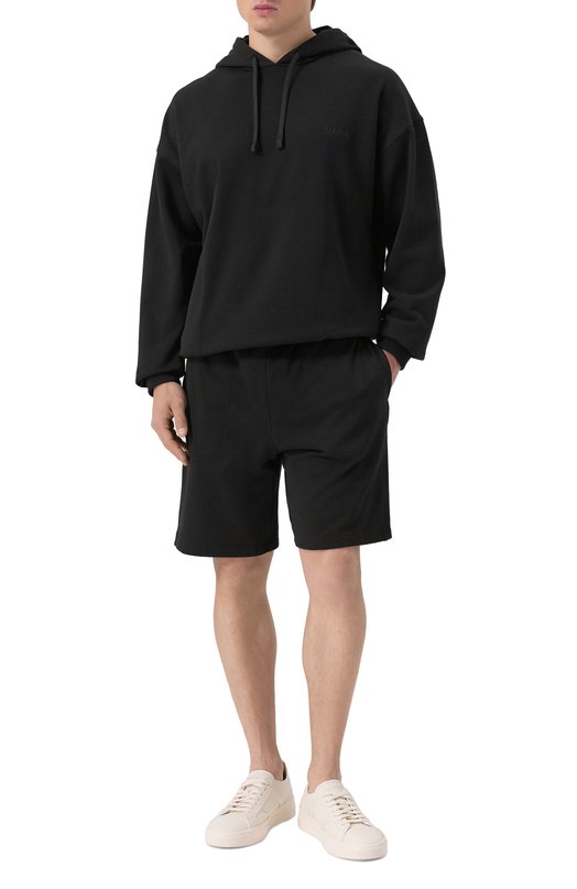 Хлопковые шорты Zegna N6N10/194 Чёрный  N6N10/194 Фото 2