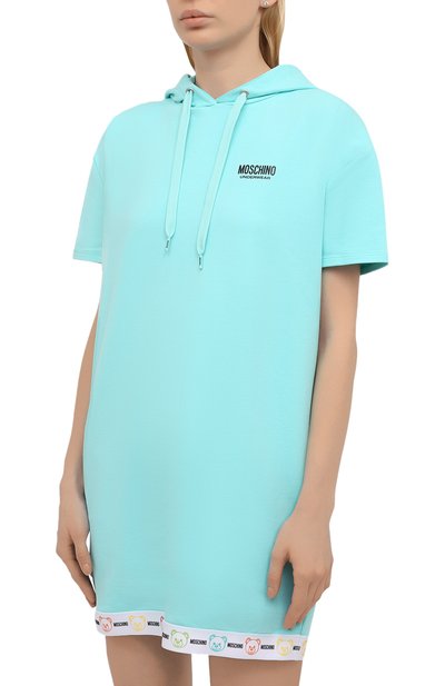 Хлопковое худи MOSCHINO, арт. A1709/9004, фото 3