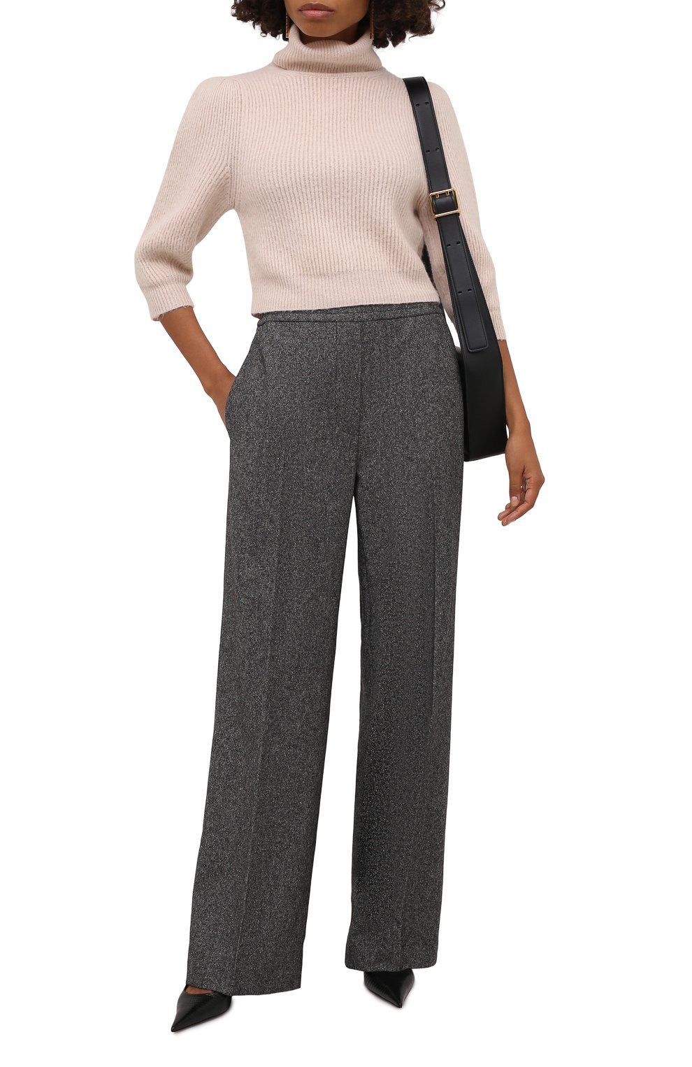 Брюки ACNE STUDIOS серого цвета по цене 36250 руб., арт. AK0416, фото 2 Брюки ACNE STUDIOS, арт. AK0416, фото 2