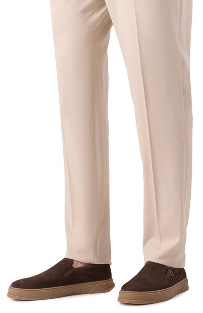 Замшевые слипоны cameron FERRAGAMO, арт. 775223, фото 3