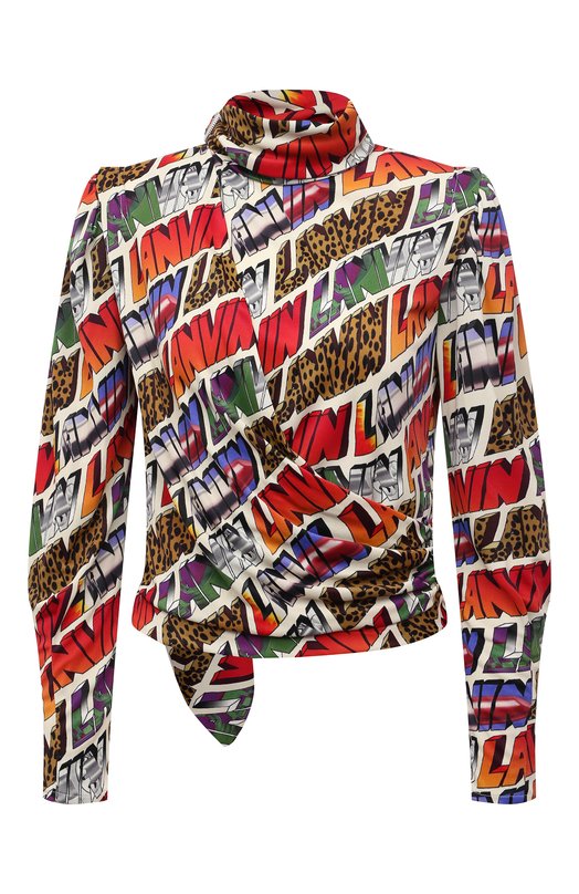 

Блузка из вискозы Lanvin, Разноцветный