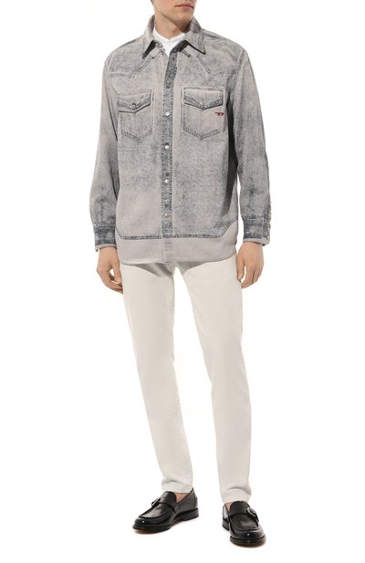 Джинсы DIESEL белого цвета по цене 21050 руб., арт. A03558/09F26, фото 2 Джинсы DIESEL, арт. A03558/09F26, фото 2