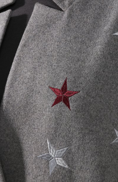 Пальто из смеси шерсти и кашемира SEVEN LAB, арт. 2C-02RGS grey, фото 5