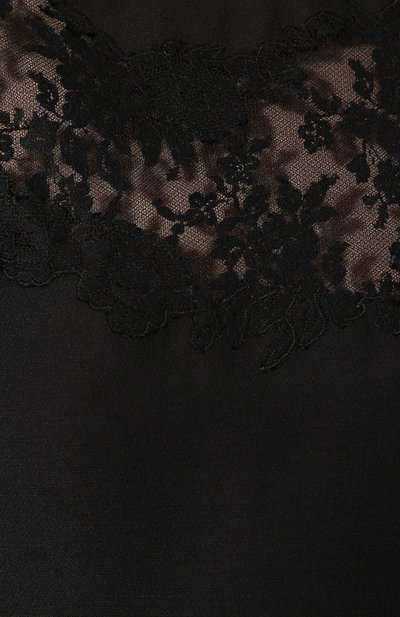 Платье из смеси шерсти и шелка VALENTINO черного цвета по цене 399500 руб., арт. SB3VANB71CF, фото 5 Платье из смеси шерсти и шелка VALENTINO, арт. SB3VANB71CF, фото 5