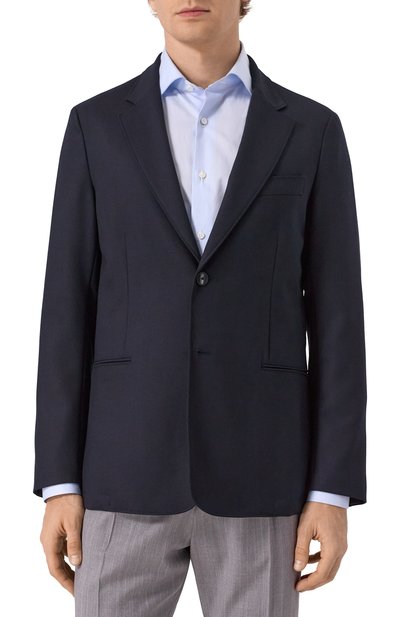 Пиджак из шерсти и вискозы EMPORIO ARMANI, арт. 6D1GA5/1NFVZ, фото 5