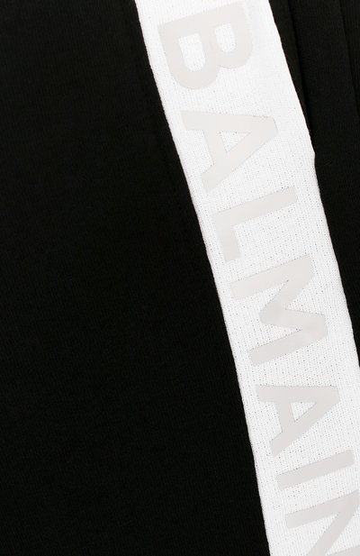 Брюки BALMAIN черно-белого цвета по цене 32300 руб., арт. 6M6547/MX120/4-10, фото 3 Брюки BALMAIN, арт. 6M6547/MX120/4-10, фото 3