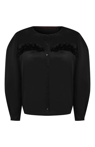 Женская атласная рубашка ULYANA SERGEENKO, арт. 1487т19 (CMA004FW19P)