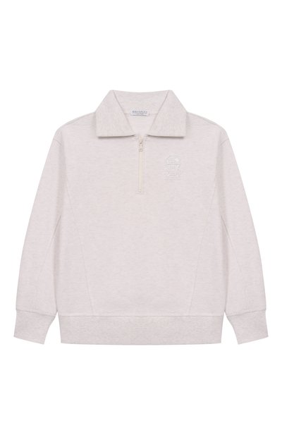 Хлопковый свитшот BRUNELLO CUCINELLI, арт. BN05NE880C