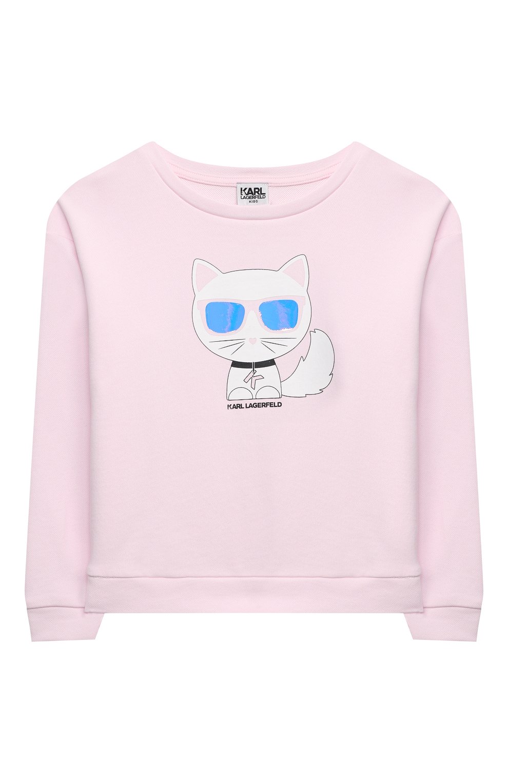 Хлопковый свитшот KARL LAGERFELD KIDS, арт. Z15313, фото 1