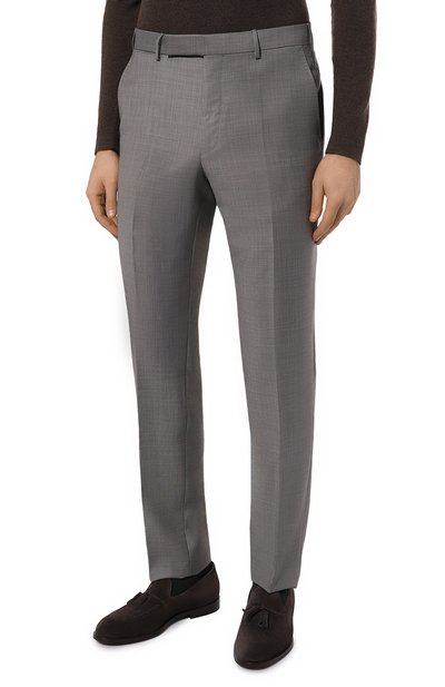 Шерстяные брюки ZEGNA, арт. 75TB12/826F13A8, фото 3