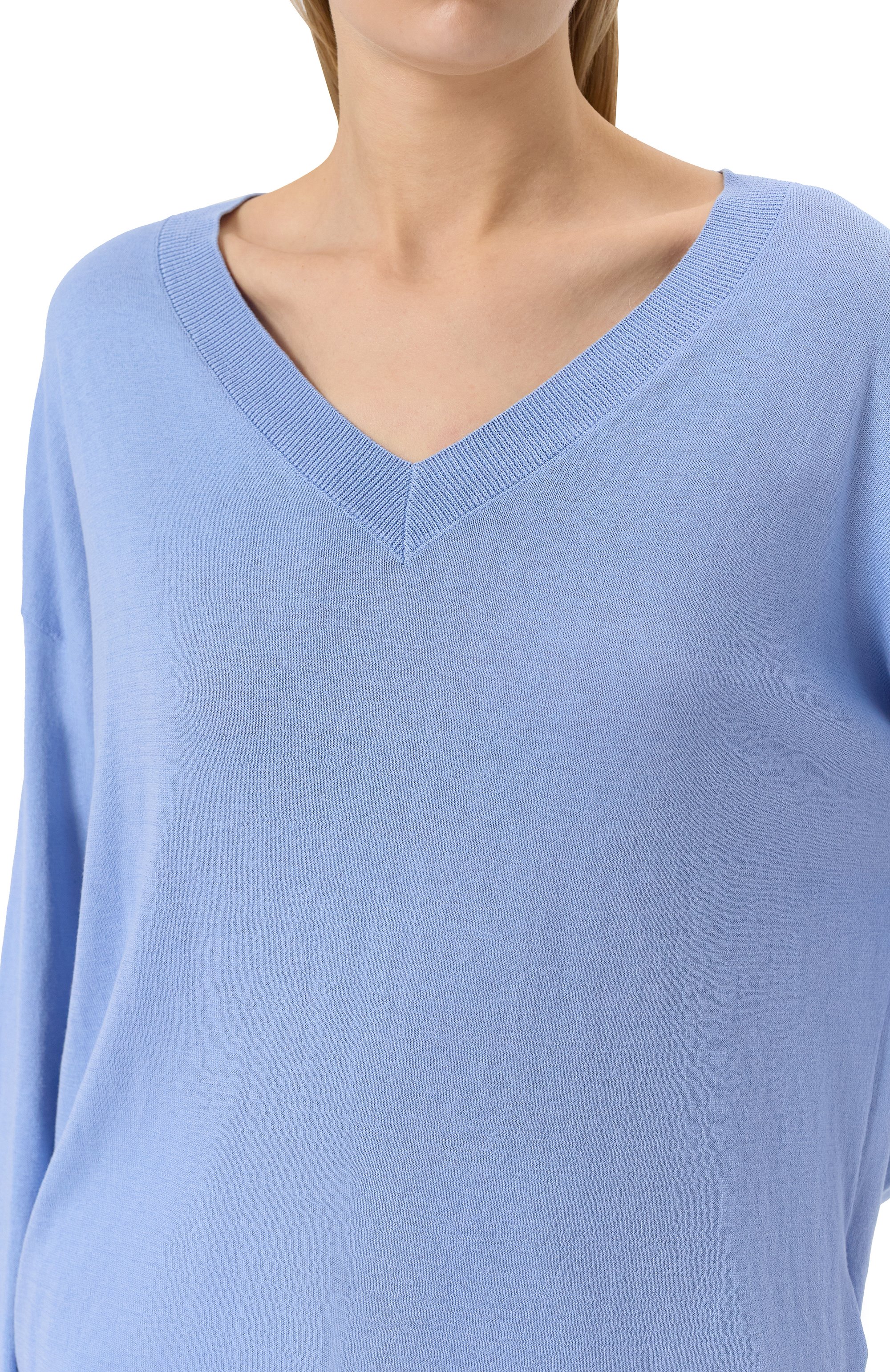 Пуловер из шелка и хлопка WEEKEND MAX MARA, арт. RANIA, фото 5