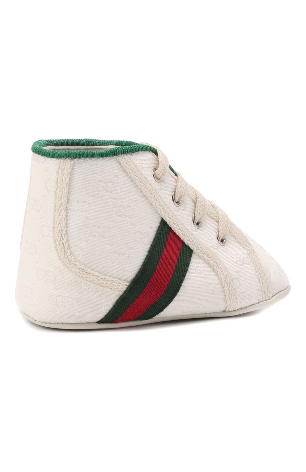 Текстильные пинетки GUCCI, арт. 663413/99WQ0, фото 3