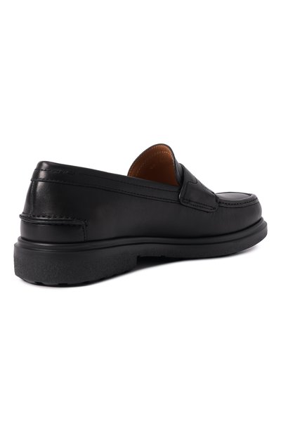 Кожаные пенни-лоферы FERRAGAMO, арт. 029904/781935_001, фото 4