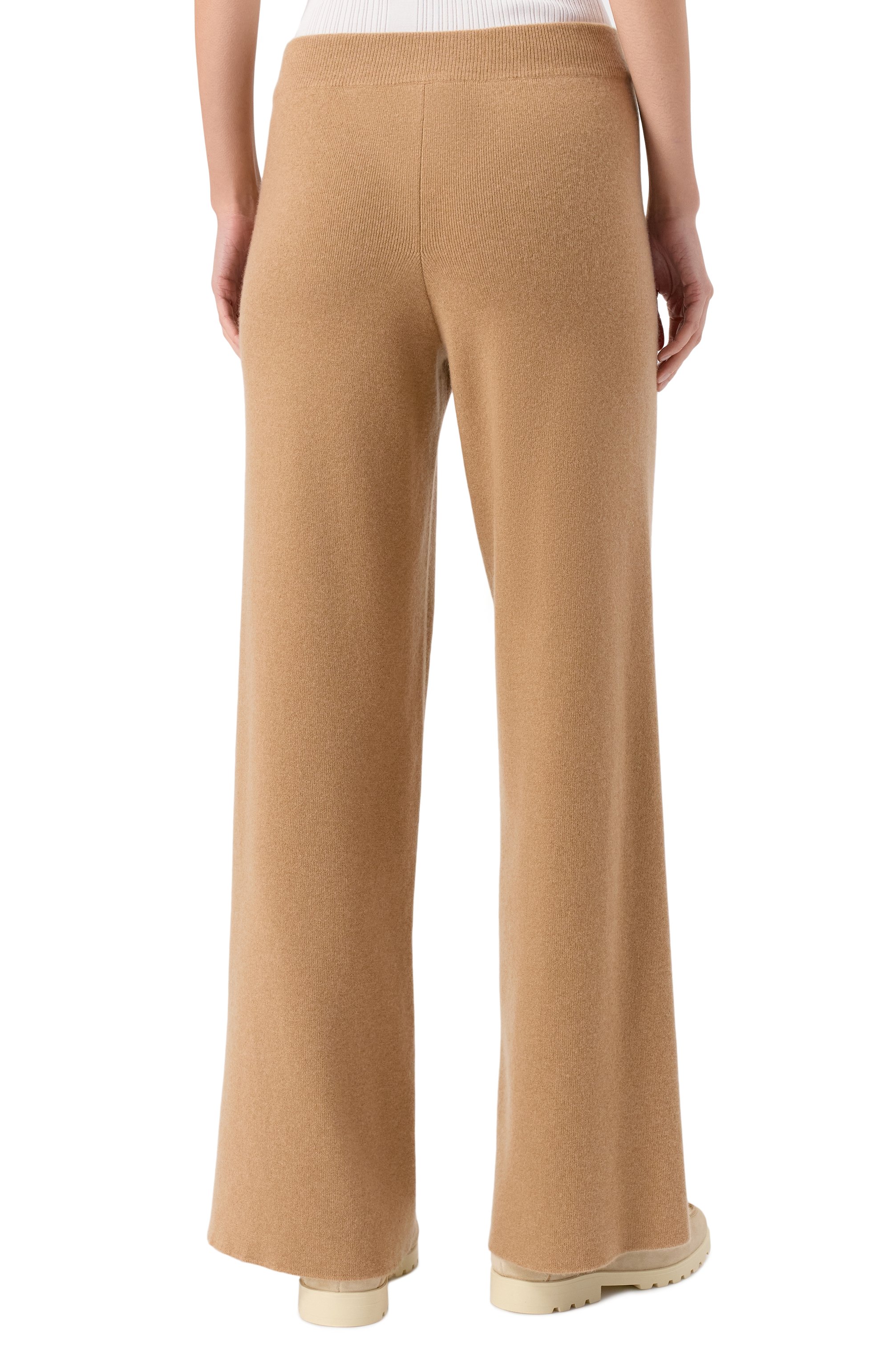 Кашемировые брюки MVST бежевого цвета по цене 146500 руб., арт. MKNP022/ME23022, фото 4 Кашемировые брюки MVST, арт. MKNP022/ME23022, фото 4