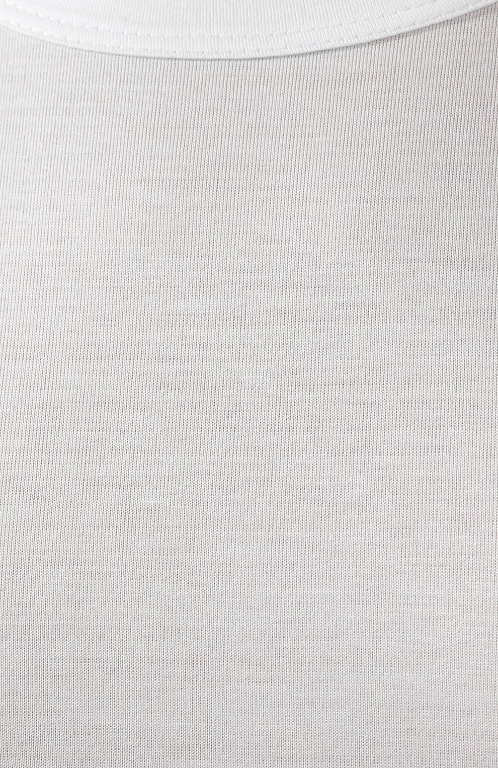 Хлопковая майка с круглым вырезом ZEGNA, арт. N2D000030, фото 5