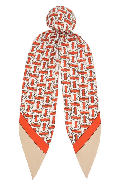 Шелковый платок для волос BURBERRY, арт. 8011108, фото 1