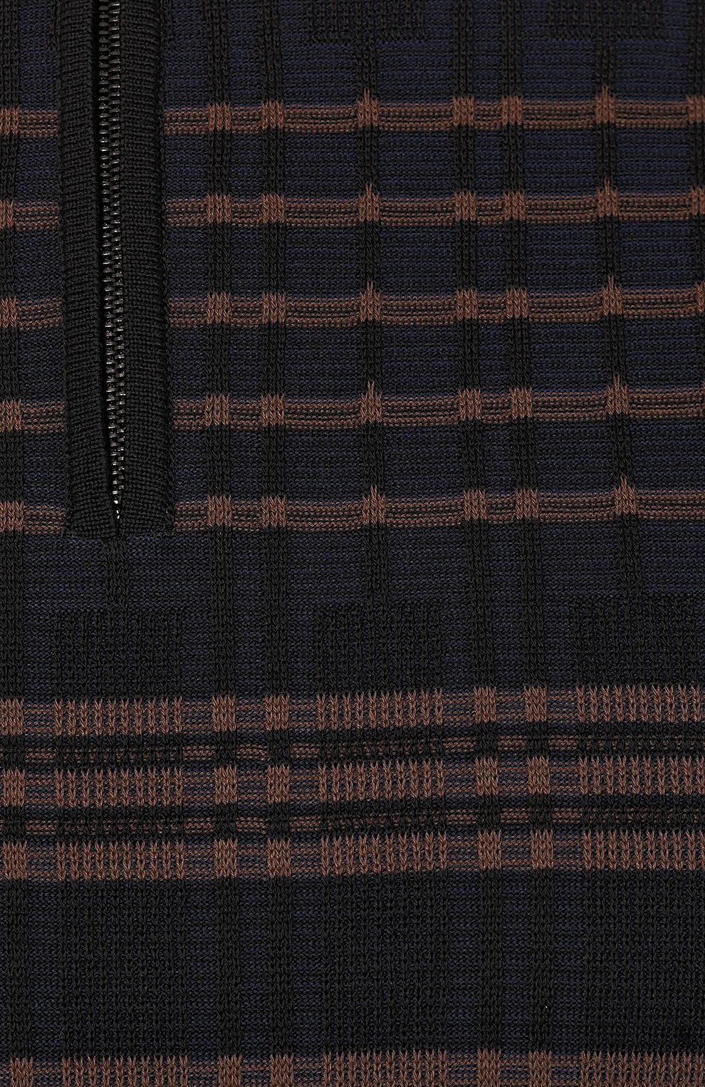 Хлопковое поло BRIONI темно-синего цвета по цене 81850 руб., арт. UMS20L/P9K22, фото 5 Хлопковое поло BRIONI, арт. UMS20L/P9K22, фото 5