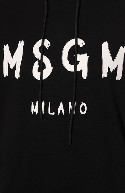 Хлопковое худи MSGM, арт. 2000MDM515 200001, фото 5