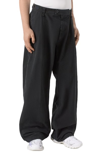 Хлопковые брюки BALENCIAGA, арт. 824592/TQP13, фото 3