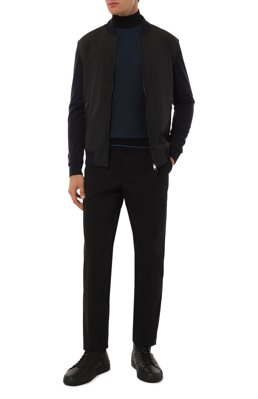 Водолазка из шерсти и шелка STEFANO RICCI, арт. KE06007AM1/E24303, фото 2