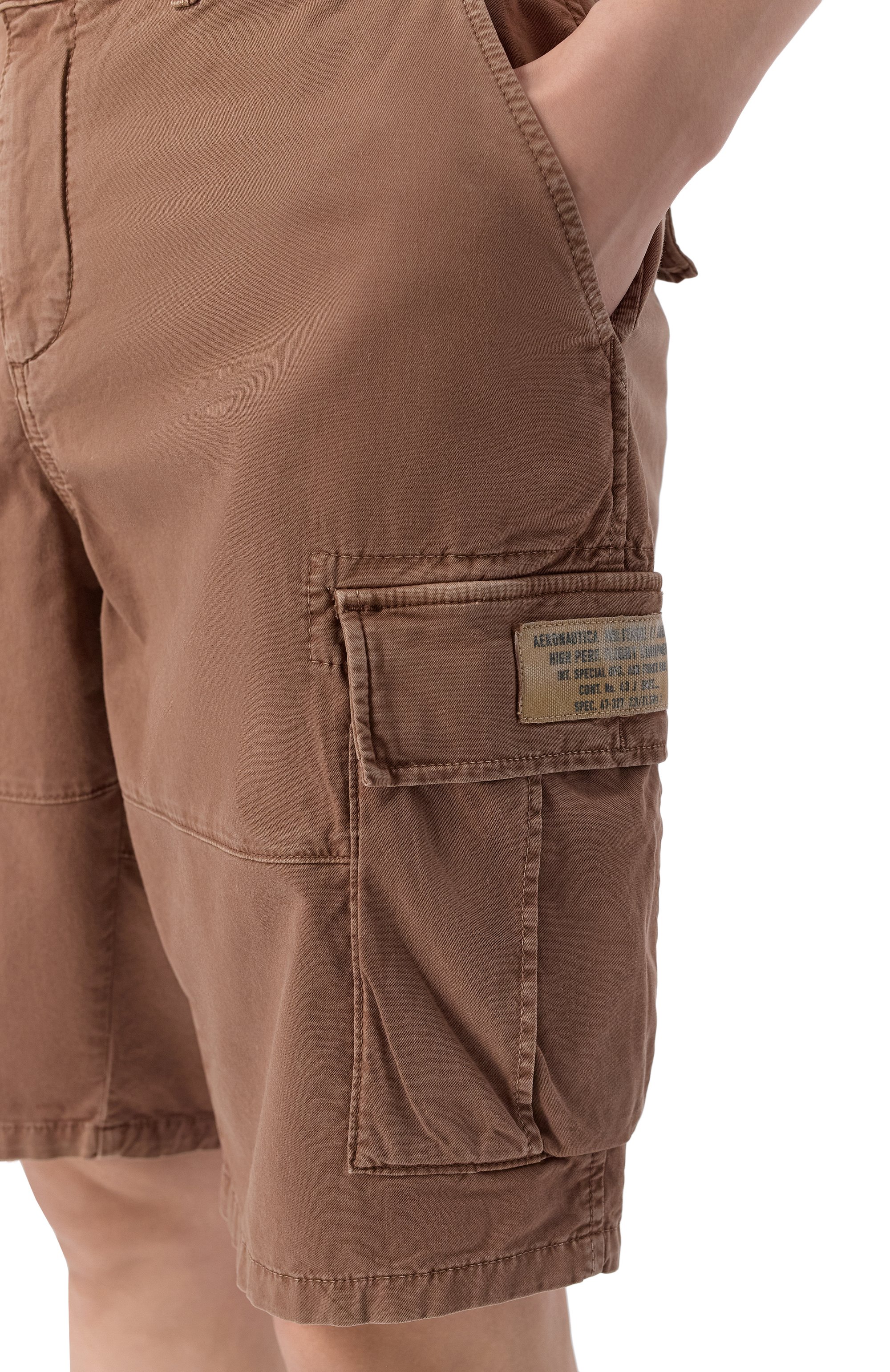 Хлопковые шорты AERONAUTICA MILITARE, арт. BE0288UCT04332, фото 5