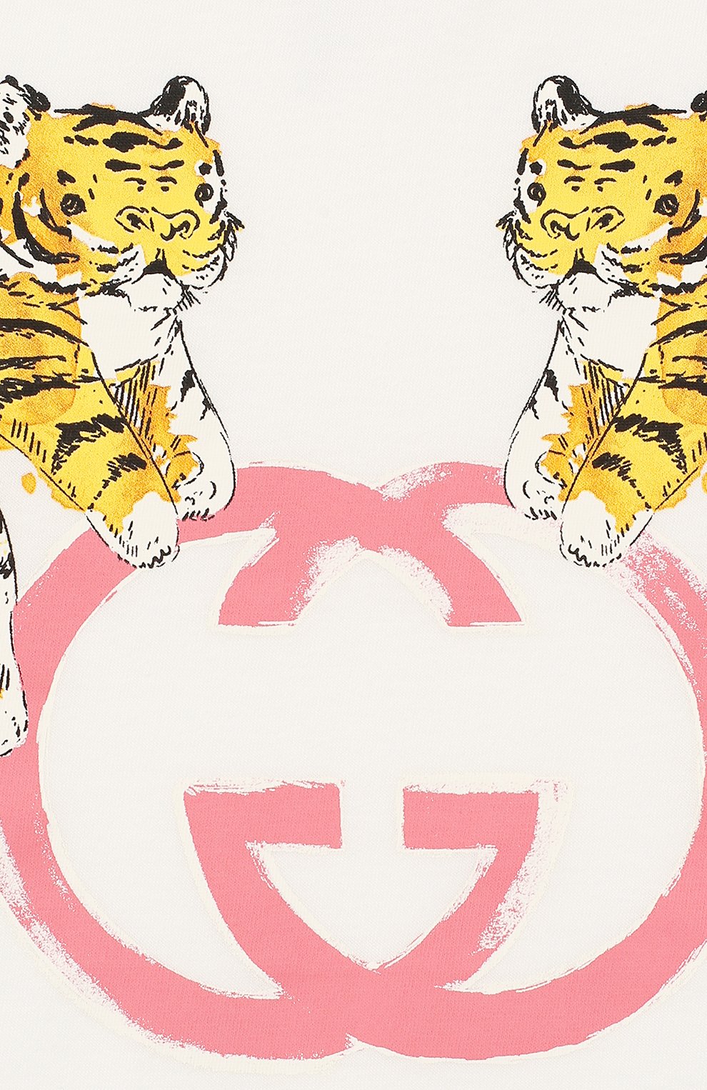 Хлопковая футболка GUCCI, арт. 554879/XJA0X, фото 3