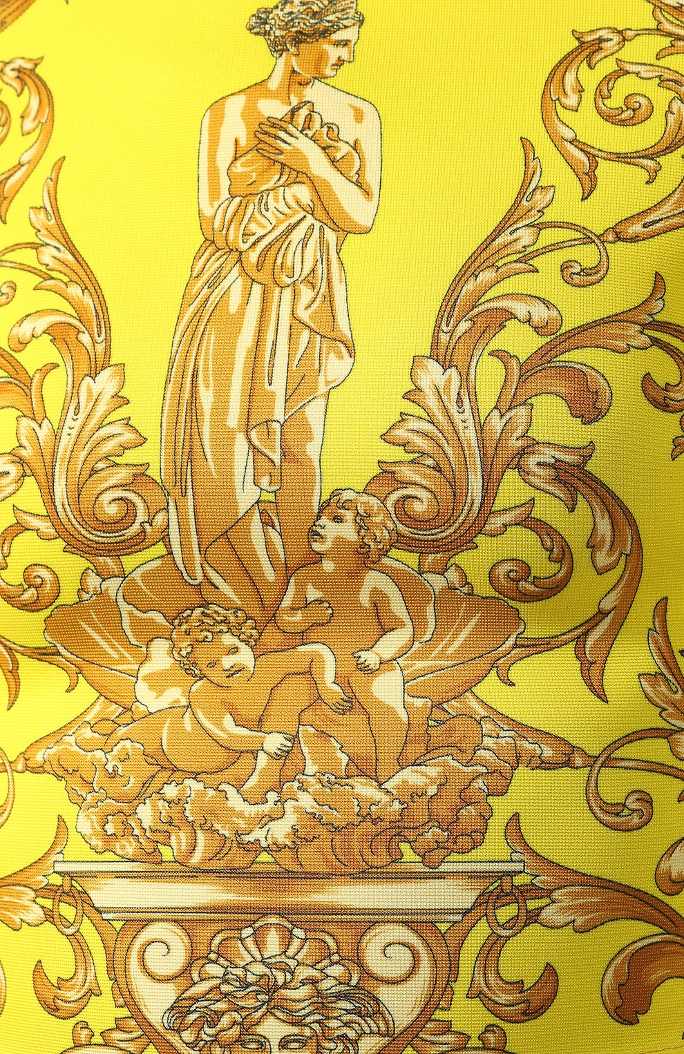 Топ с принтом VERSACE золотого цвета по цене 75700 руб., арт. A84685/A231841, фото 5 Топ с принтом VERSACE, арт. A84685/A231841, фото 5