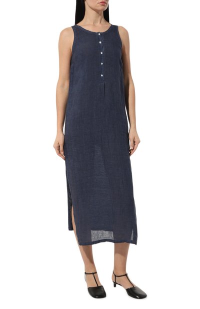Льняное платье 120% LINO, арт. 31ALIW79G1/000E908/S00, фото 3