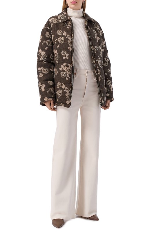 Пуховик Giuseppe di Morabito 05FW2B0363FS 05430 Коричневый  05FW2B0363FS 05430 Фото 2