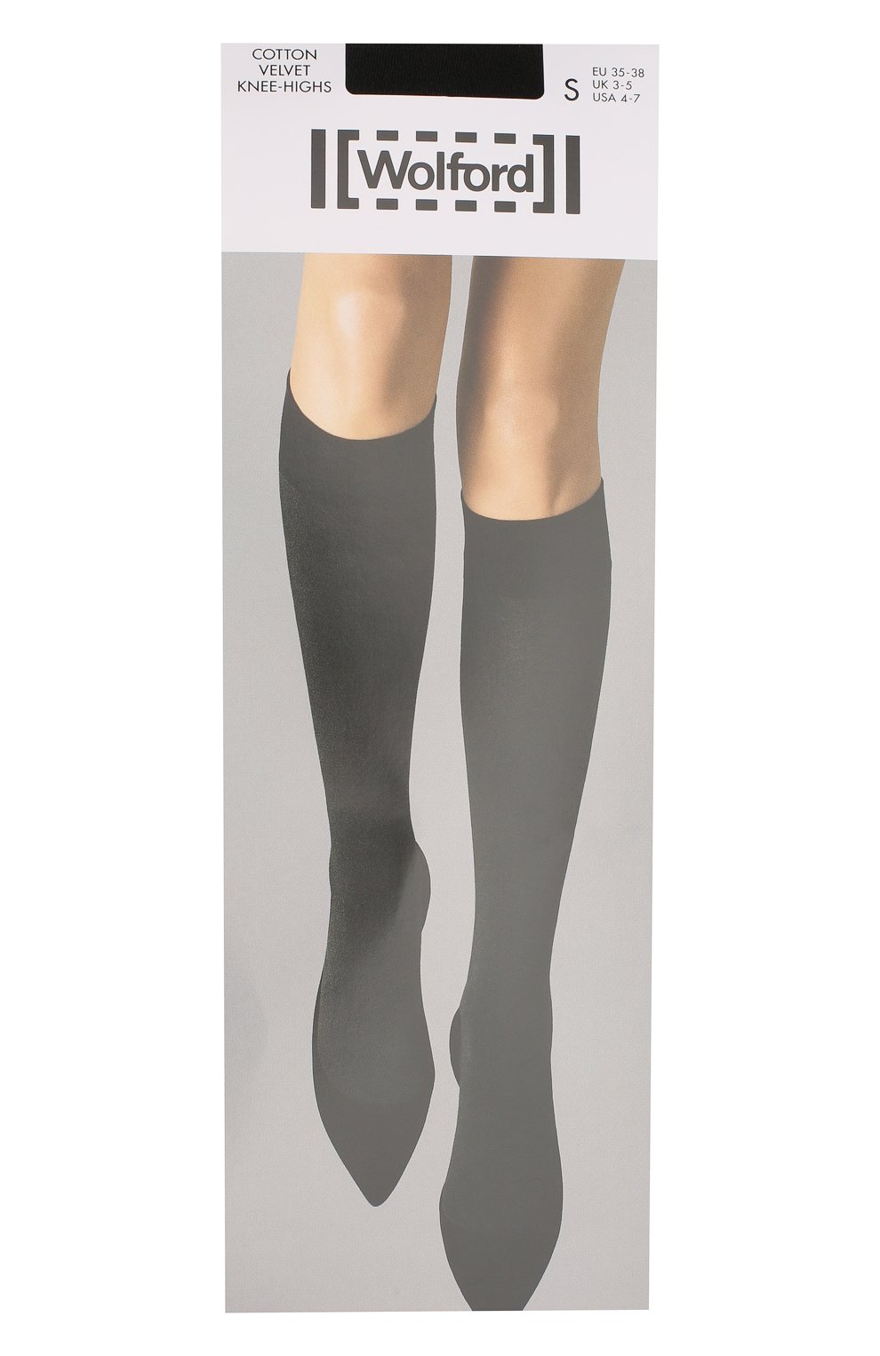 Гольфы WOLFORD черного цвета по цене 3800 руб., арт. 31060, фото 1 Гольфы WOLFORD, арт. 31060, фото 1