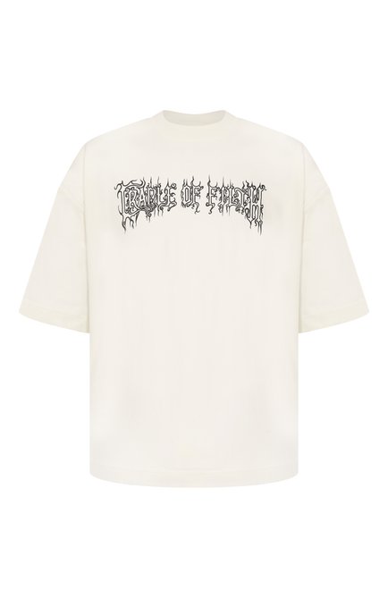Женская хлопковая футб�олка VETEMENTS, арт. UCF76TR100I/1000 LIGHT JERSEY