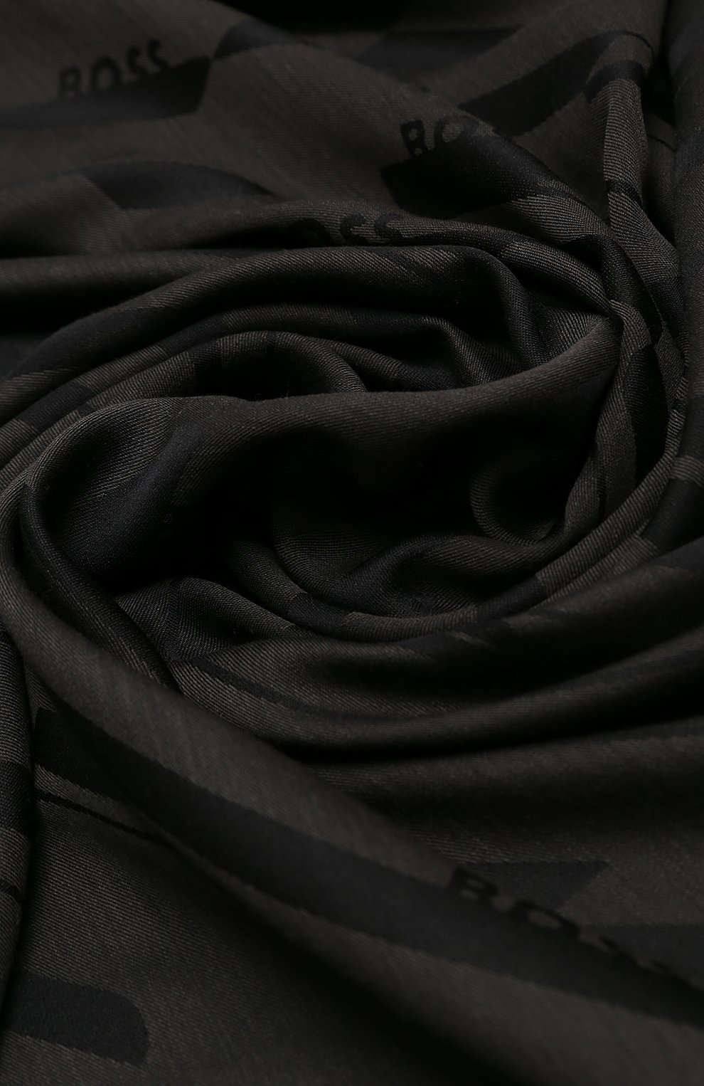 Платок BOSS черного цвета по цене 10440 руб., арт. 50497738, фото 4 Платок BOSS, арт. 50497738, фото 4