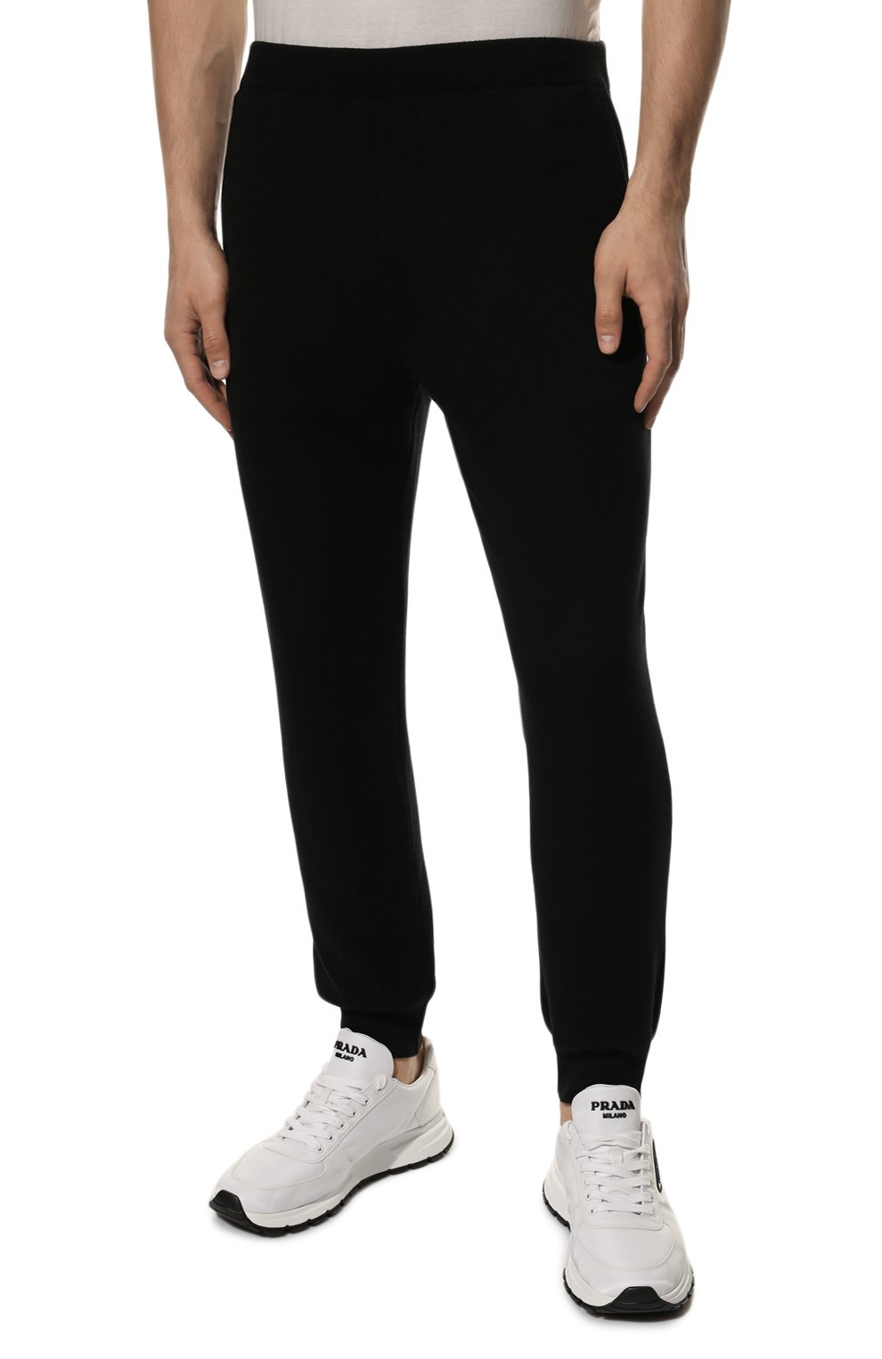 Джоггеры из кашемира и шел�ка PRADA, арт. UMP101-1Z4R-F0002-221, фото 3
