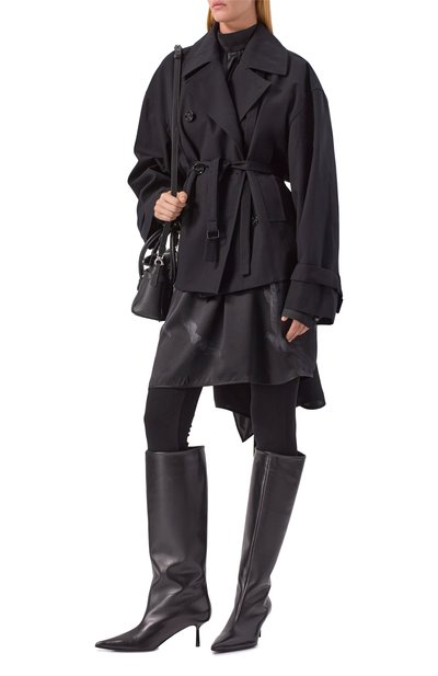 Хлопковый тренч ANN DEMEULEMEESTER, арт. B0013117/FA431, фото 2