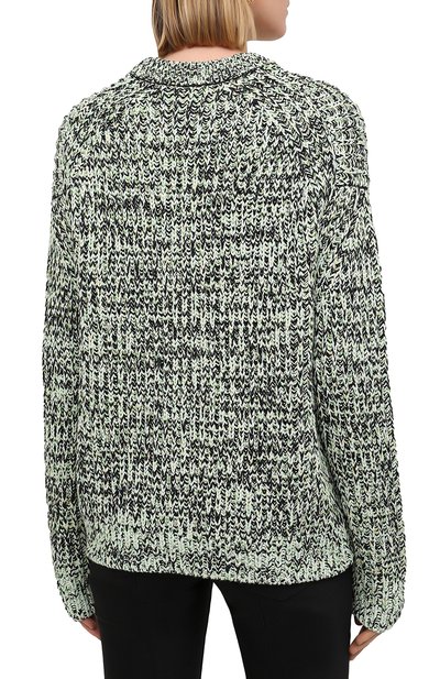 Свитер из хлопка и вискозы PROENZA SCHOULER WHITE LABEL, арт. WL2117566-KC084, фото 4