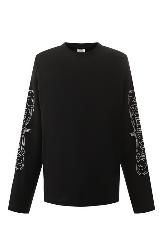 Хлопковый лонгслив VETEMENTS