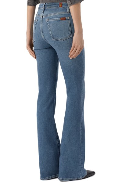 Джинсы lisha 7 FOR ALL MANKIND голубого цвета по цене 32950 руб., арт. 7UIW0120-45H, фото 4 Джинсы lisha 7 FOR ALL MANKIND, арт. 7UIW0120-45H, фото 4