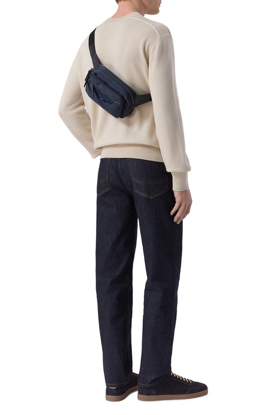 Поясная сумка Santoni UITGA2760TR-GNDS Синий  UITGA2760TR-GNDS Фото 7