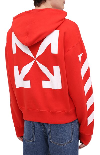 Хлопковое худи OFF-WHITE, арт. 0MBB037R21FLE001, фото 4