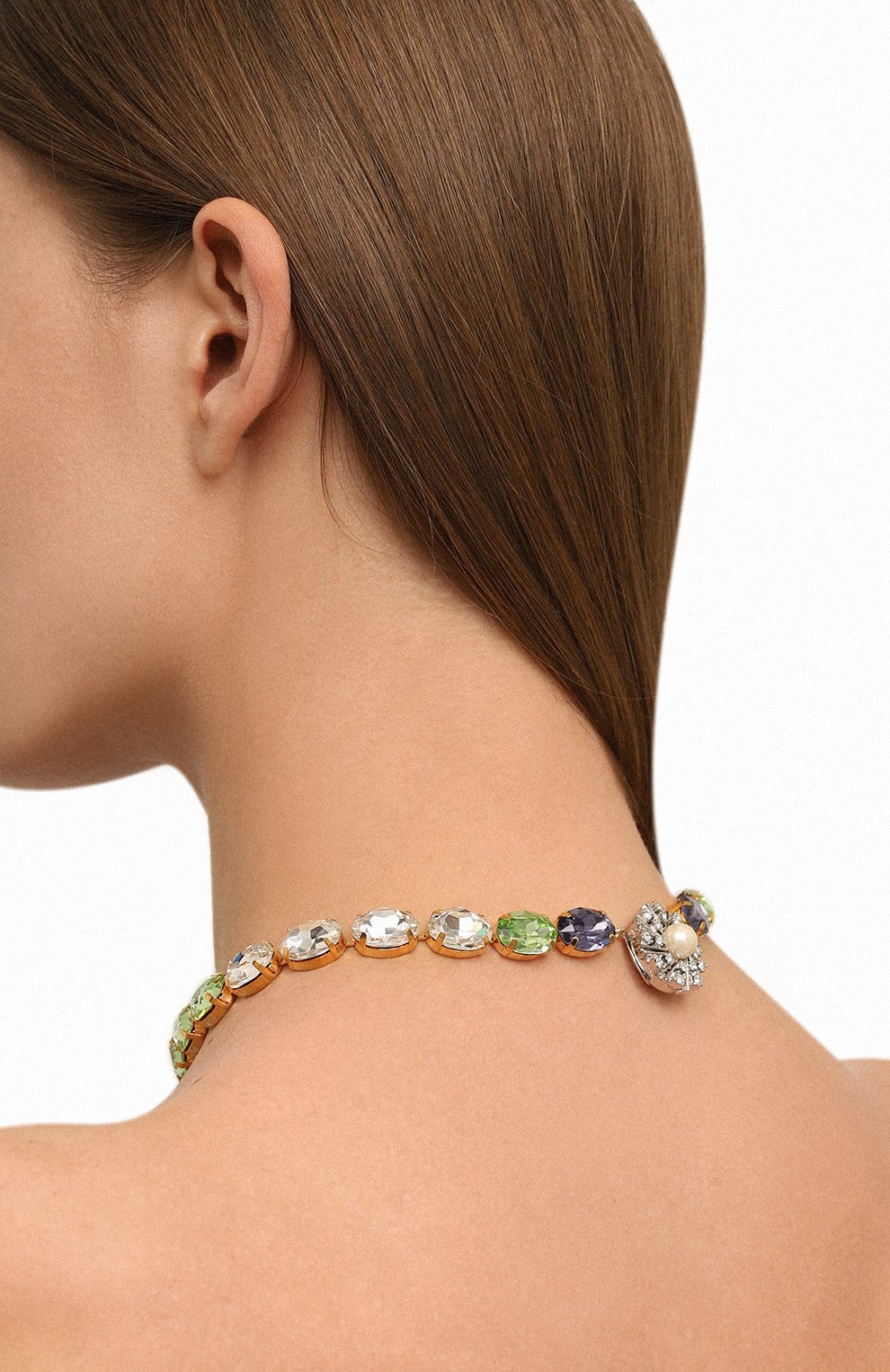 Колье ANTON HEUNIS разноцветного цвета по цене 29950 руб., арт. SSR1.015, фото 5 Колье ANTON HEUNIS, арт. SSR1.015, фото 5