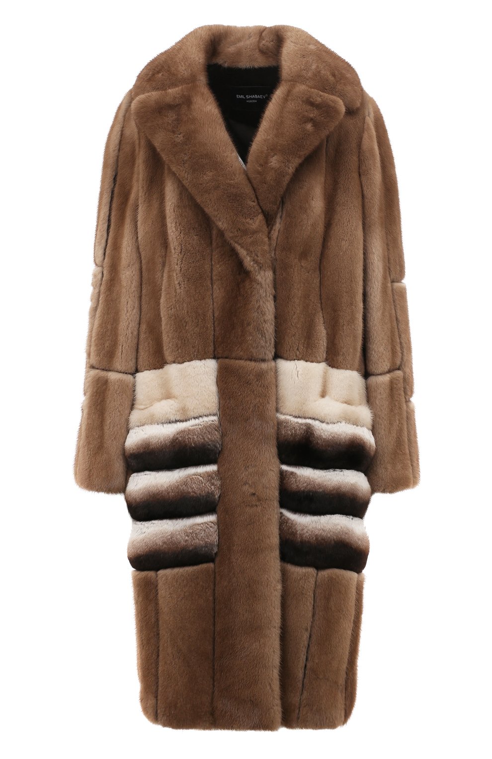 Шуба из меха норки и шиншиллы EMIL SHABAEV, арт. 0049, фото 1