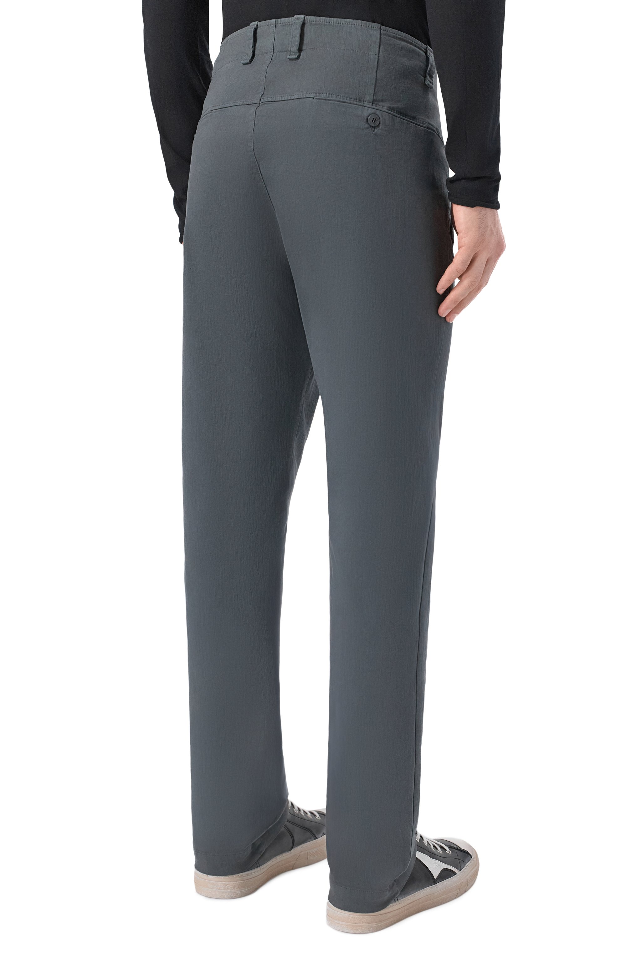 Хлопковые брюки TRANSIT, арт. CFUTRCA100, фото 4