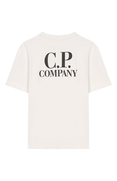 Хлопковая футболка C.P. COMPANY, арт. C8M00L/LAA17